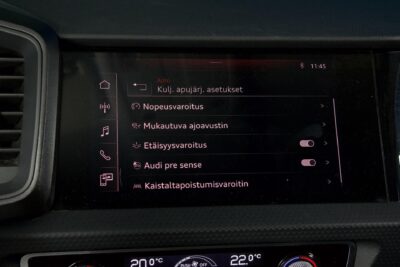 Audi A1 Sportback edition one 30 TFSI 85 kW S tronc S-Line / P.Kamera / Adapt. Vakkari / Apple Carplay / Digimittaristo / LED - AutoNova