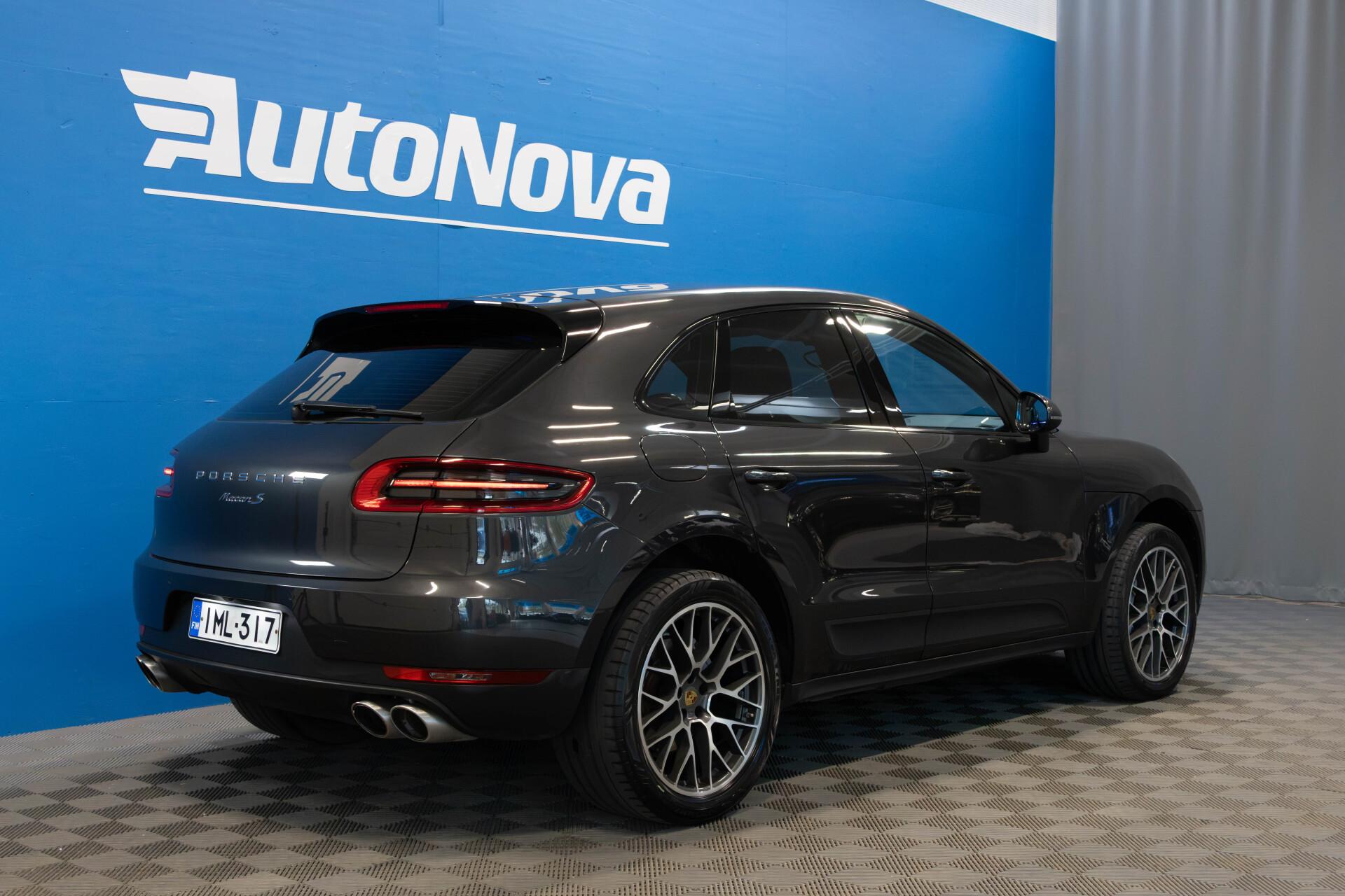 Porsche Macan S Diesel / Facelift / 14-penkit / Muistinahat / Tutkat + kamera / Vetokoukku / Suomiauto / Juuri huollettu! - AutoNova