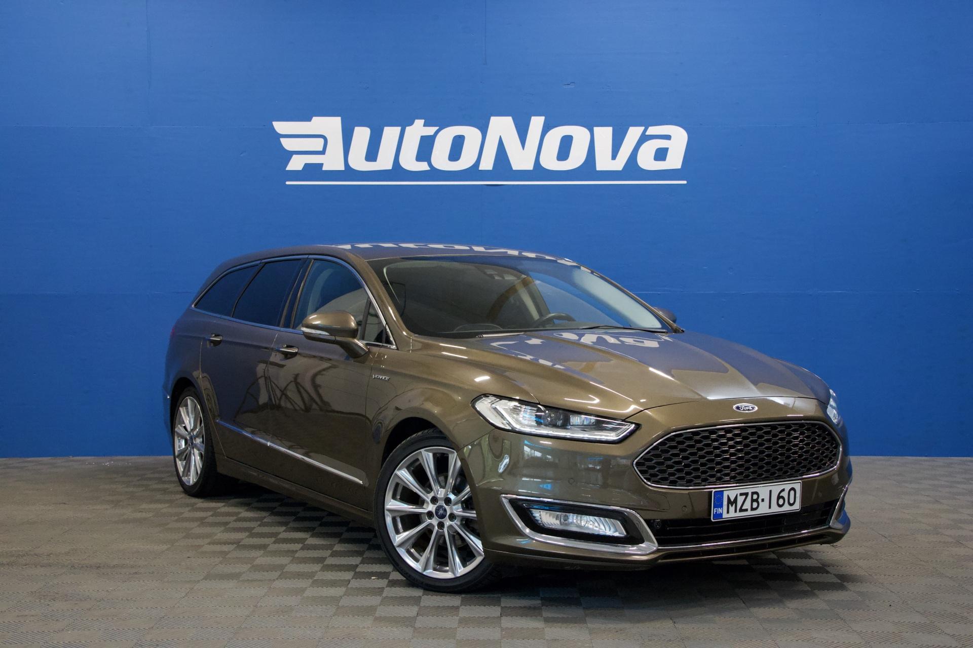 Ford Mondeo 2,0 TDCi 180hv PowerShift Vignale AWD / ACC / Hieronta / Muistipenkit / Kamera / Istuintuuletus / Kaistavahti - AutoNova