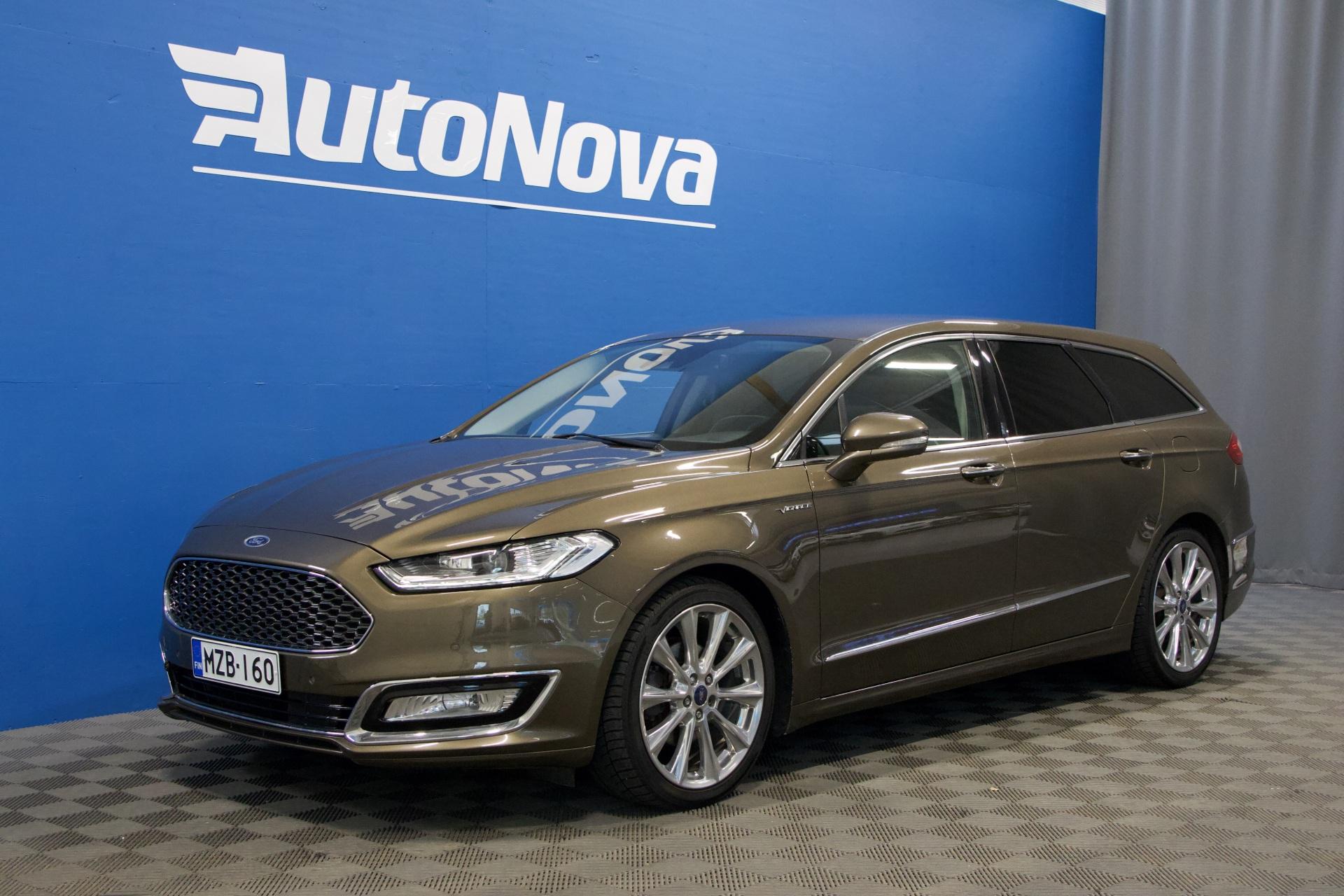 Ford Mondeo 2,0 TDCi 180hv PowerShift Vignale AWD / ACC / Hieronta / Muistipenkit / Kamera / Istuintuuletus / Kaistavahti - AutoNova