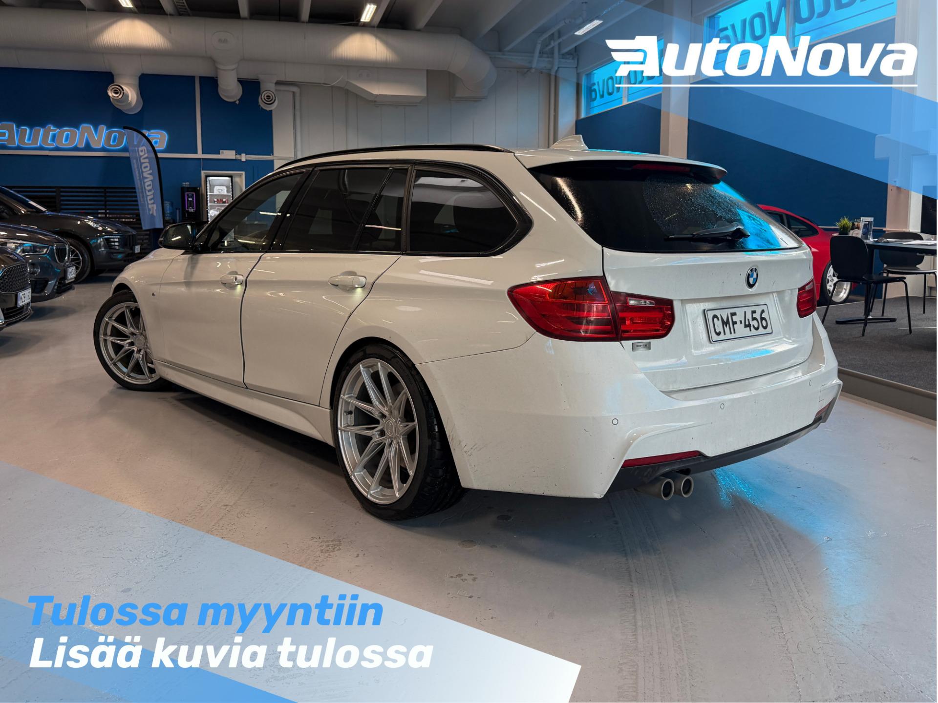 BMW 330 F31 Touring / M-Sport / HUD / Kessy / Prof. navi / HiFi / Lohko + sisäp / Tutkat eteen ja taakse / Adapt. Xenon - AutoNova