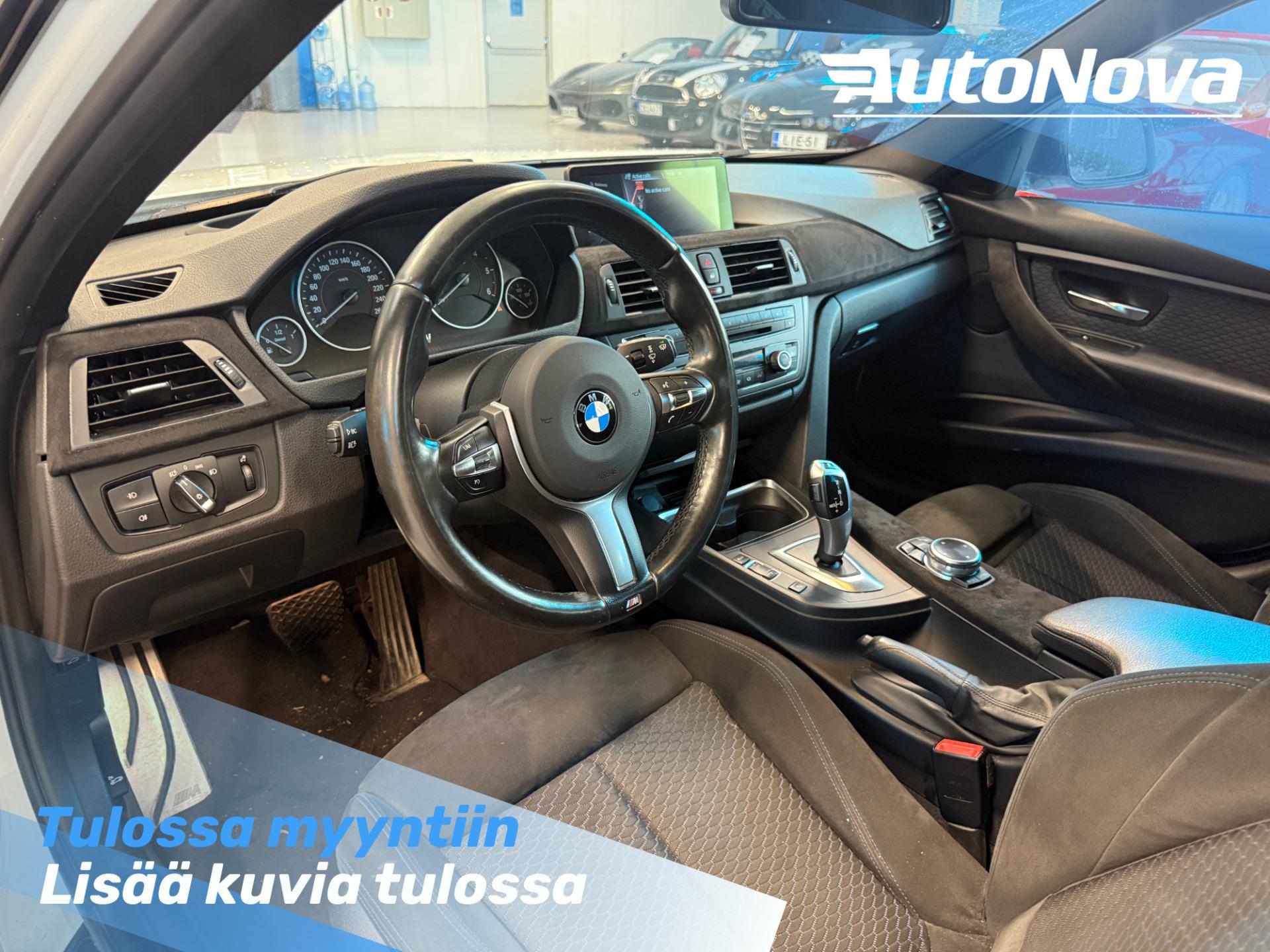 BMW 330 F31 Touring / M-Sport / HUD / Kessy / Prof. navi / HiFi / Lohko + sisäp / Tutkat eteen ja taakse / Adapt. Xenon - AutoNova