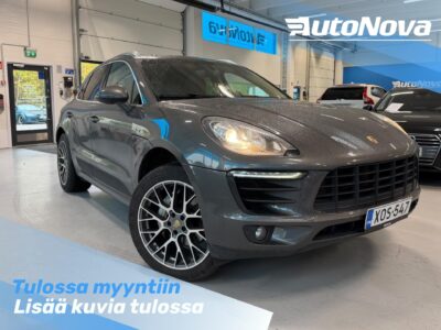 Porsche Macan S Diesel / Xenon / Vaalea osanahka / Pysäköintitutka / 2x 20" vanteet / Vakionopeudensäädin - AutoNova