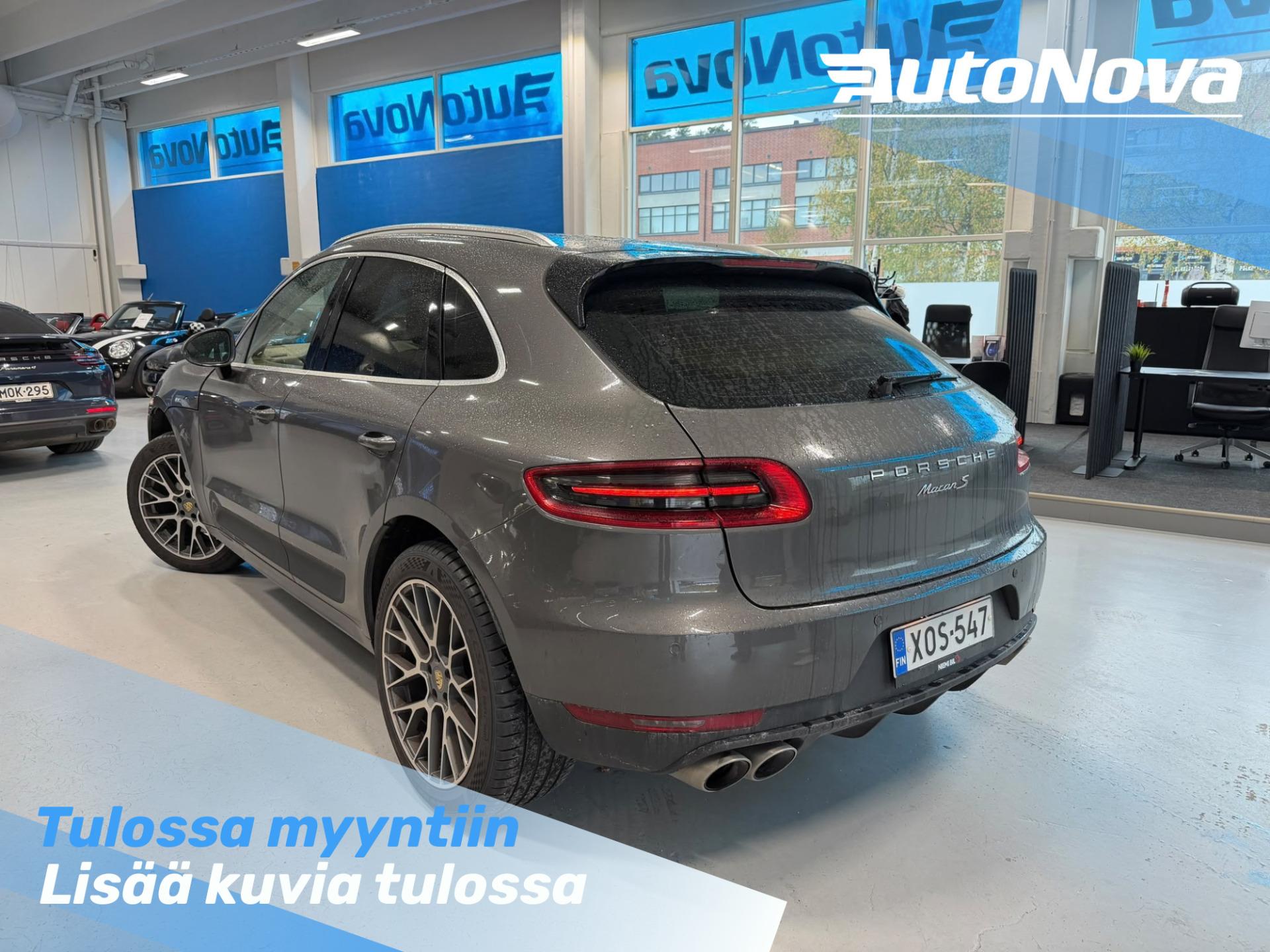 Porsche Macan S Diesel / Xenon / Vaalea osanahka / Pysäköintitutka / 2x 20" vanteet / Vakionopeudensäädin - AutoNova