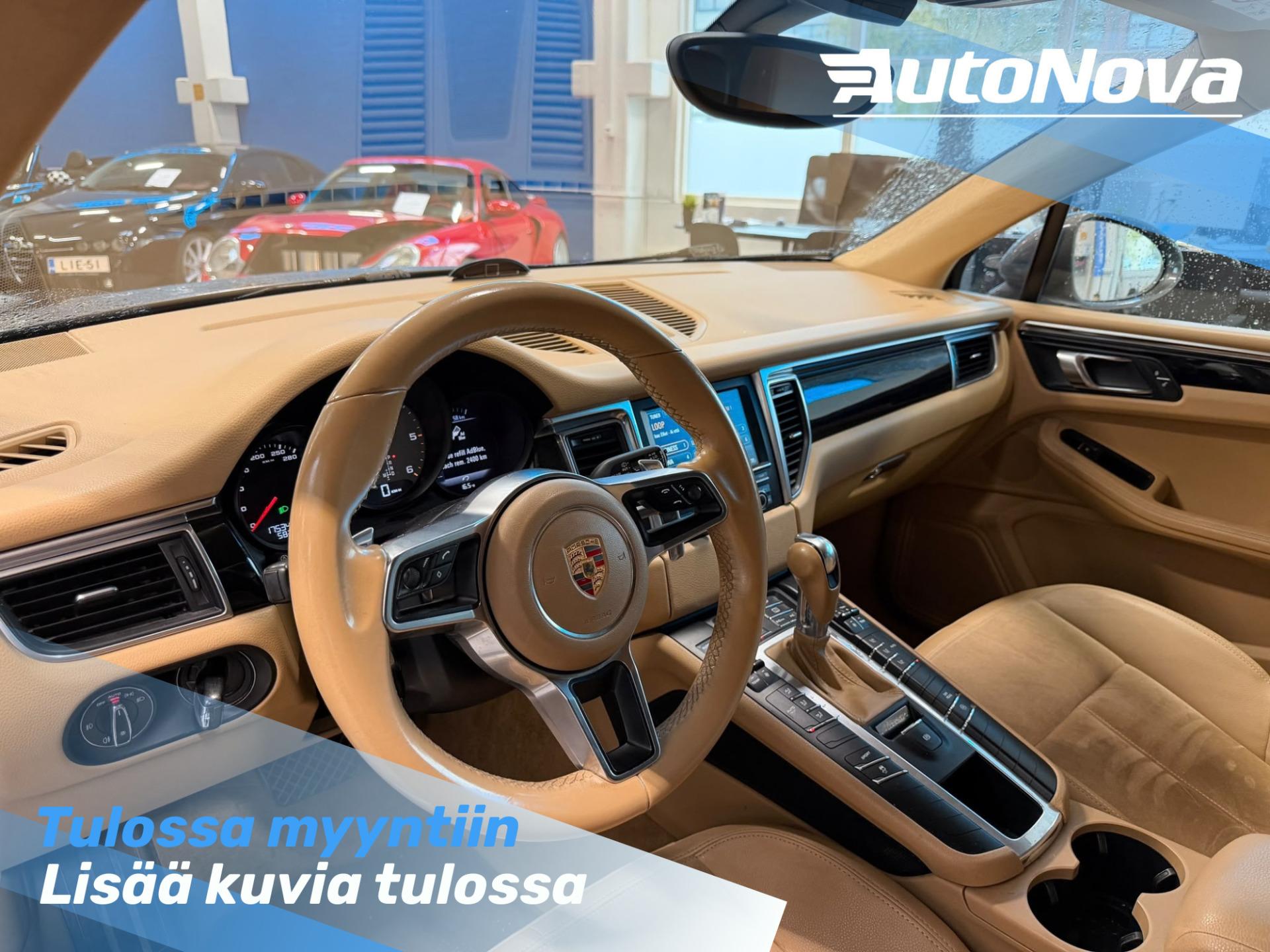 Porsche Macan S Diesel / Xenon / Vaalea osanahka / Pysäköintitutka / 2x 20" vanteet / Vakionopeudensäädin - AutoNova
