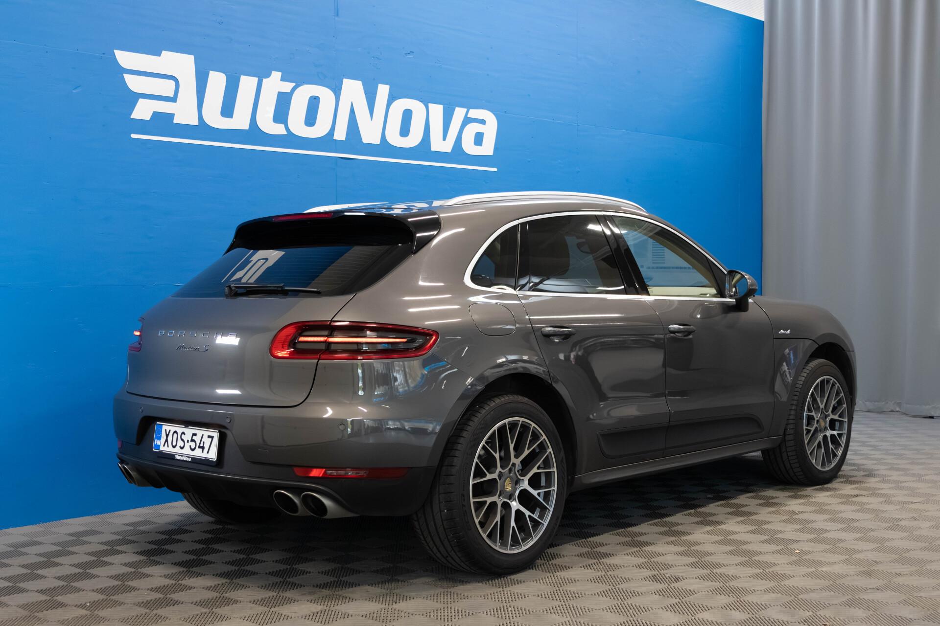 Porsche Macan S Diesel / Xenon / Vaalea osanahka / Pysäköintitutka / 2x 20" vanteet / Vakionopeudensäädin - AutoNova