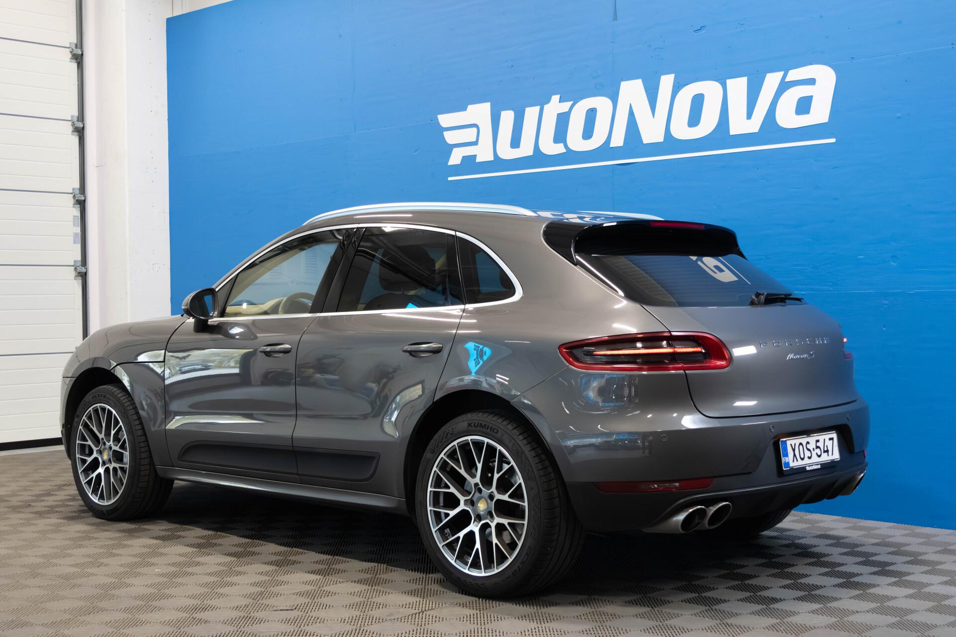 Porsche Macan S Diesel / Xenon / Vaalea osanahka / Pysäköintitutka / 2x 20" vanteet / Vakionopeudensäädin - AutoNova