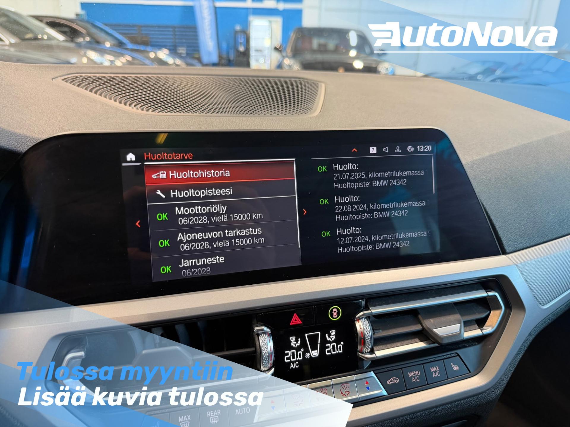 BMW 318 G21 Touring 318d Advantage / HUD / Panorama / Koukku / Sportpenkit / Driving Assistant / Digimittaristo / Kamera - AutoNova
