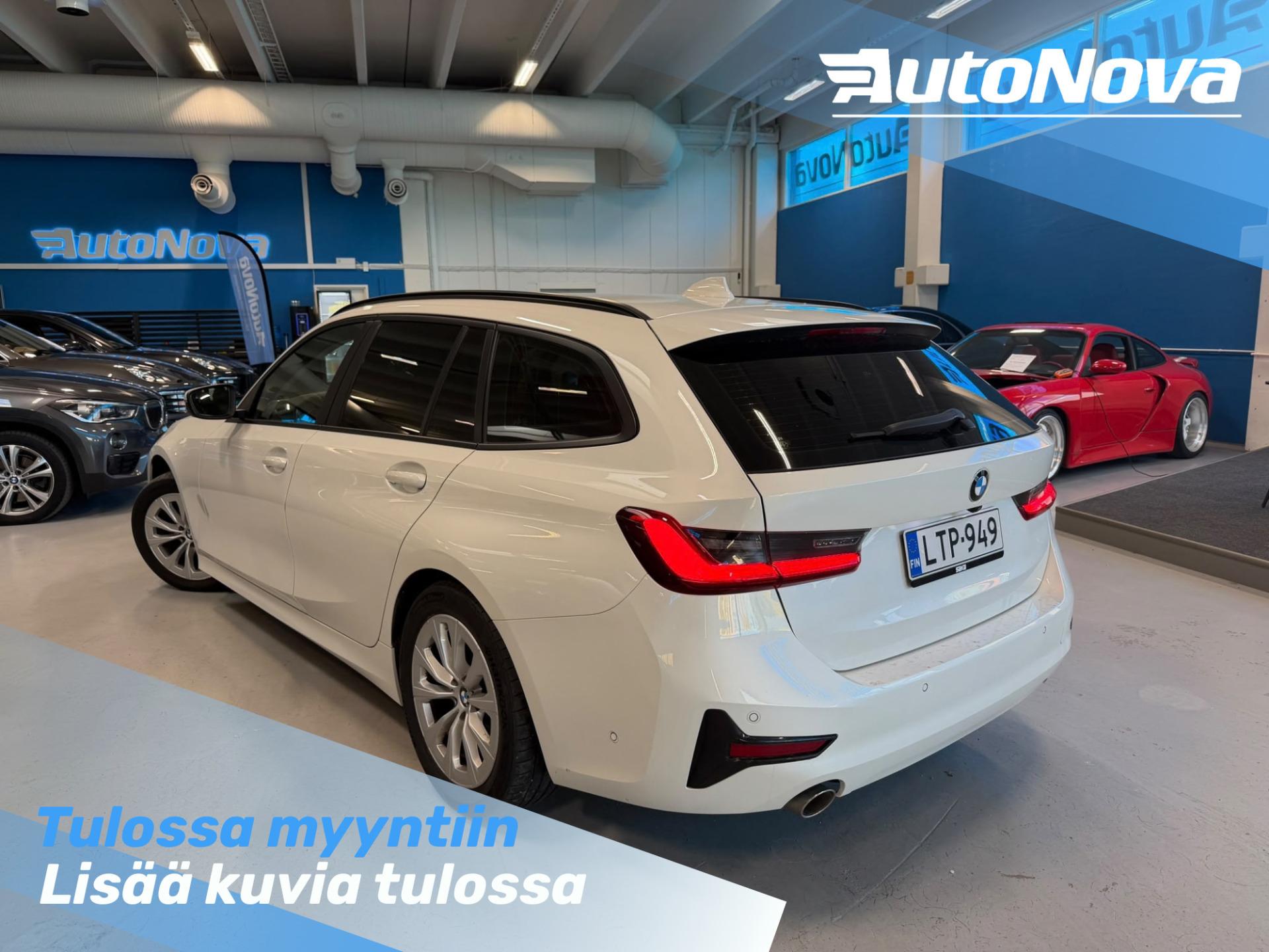BMW 318 G21 Touring 318d Advantage / HUD / Panorama / Koukku / Sportpenkit / Driving Assistant / Digimittaristo / Kamera - AutoNova