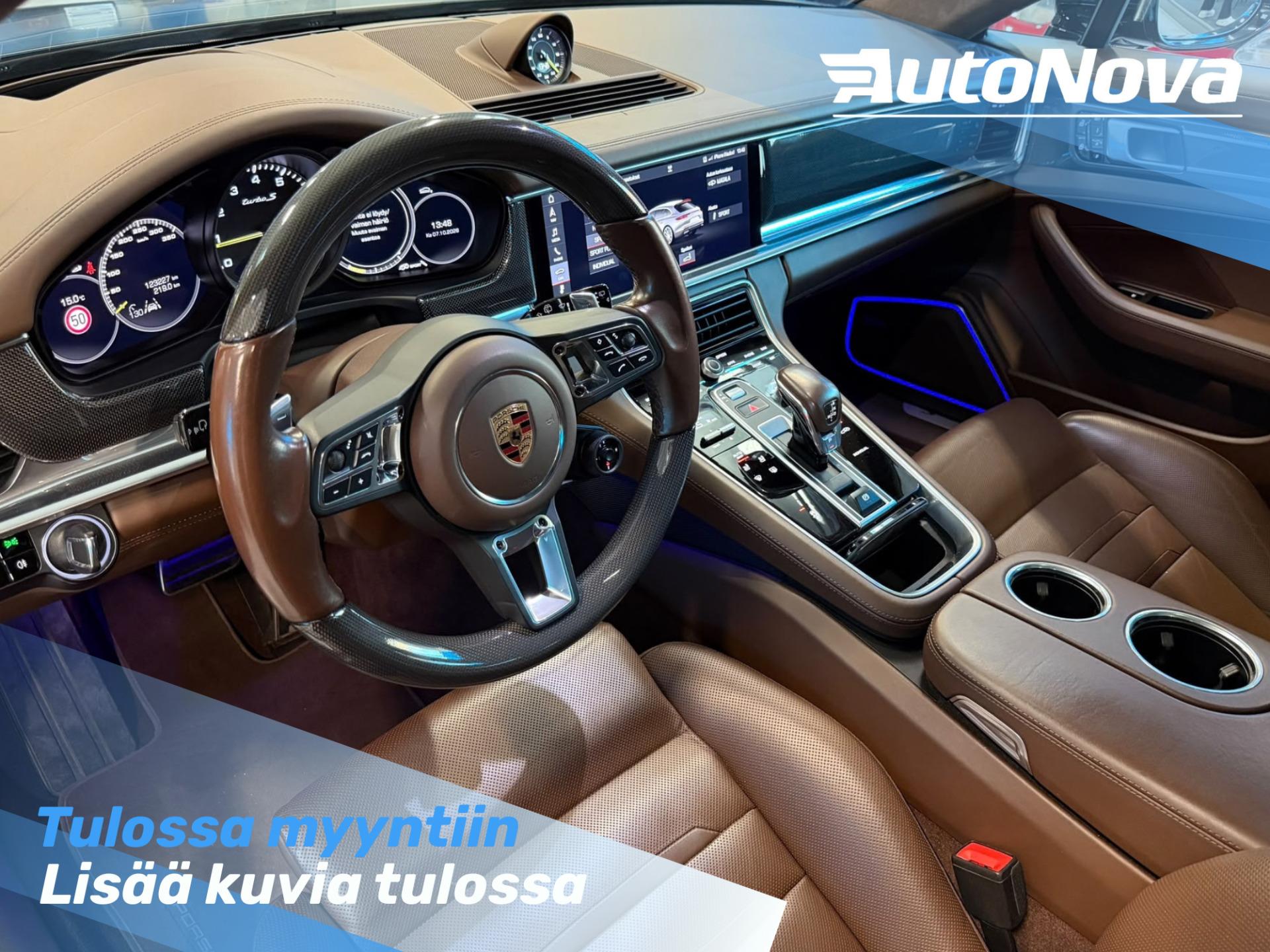 Porsche Panamera Panamera Turbo S E-Hybrid Sport Turismo / HUD / ACC / Nelipyöräohjaus / Putkisto / Panorama / Club Sisusta / BOSE - AutoNova