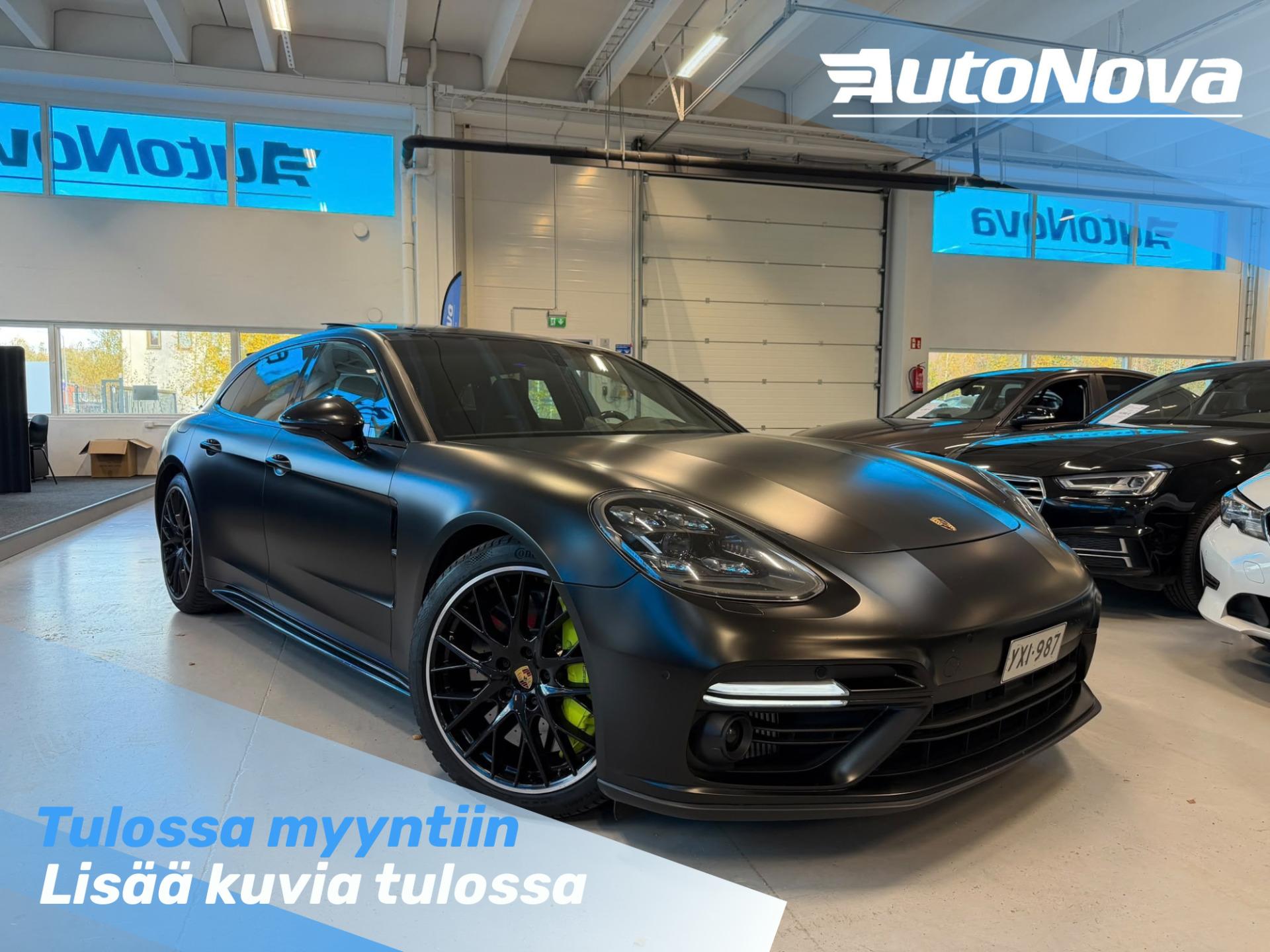 Porsche Panamera Panamera Turbo S E-Hybrid Sport Turismo / HUD / ACC / Nelipyöräohjaus / Putkisto / Panorama / Club Sisusta / BOSE - AutoNova