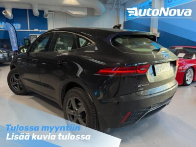 Jaguar E-Pace D150 AWD S / Webasto / Kamera / Vaalea Nahkaverhoilu / Kaistavahti / Cold Climate / Sähköpenkit - AutoNova