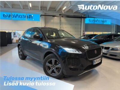 Jaguar E-Pace D150 AWD S / Webasto / Kamera / Vaalea Nahkaverhoilu / Kaistavahti / Cold Climate / Sähköpenkit - AutoNova
