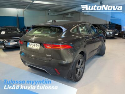 Jaguar E-Pace D150 AWD S / Webasto / Kamera / Vaalea Nahkaverhoilu / Kaistavahti / Cold Climate / Sähköpenkit - AutoNova